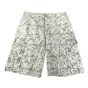 Ecko Unltd Camouflage Cargo Shorts W36 Mens Casual Wear